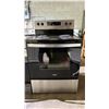 Image 1 : WHIRLPOOL STAINLESS STEEL ELECTRIC COIL TOP STOVE WITH OVEN