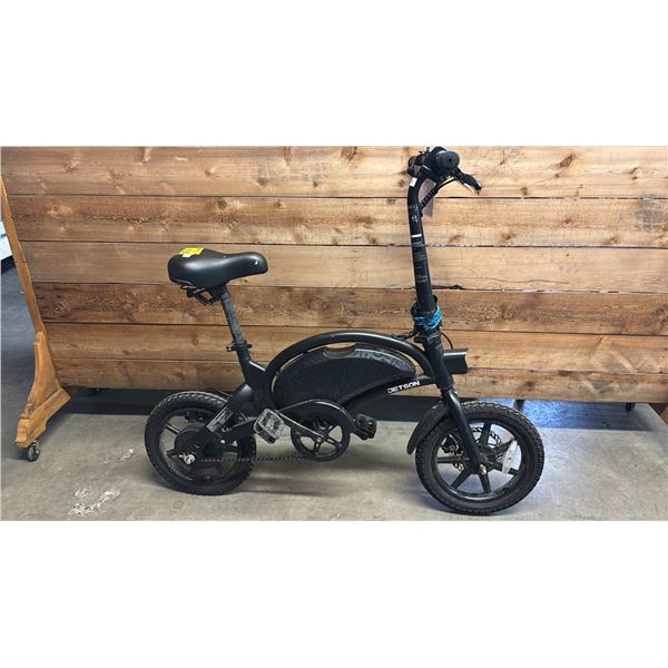JETSON BOLT PRO E-BIKE (NO CHARGER, UNKNOWN WORKING CONDITION)