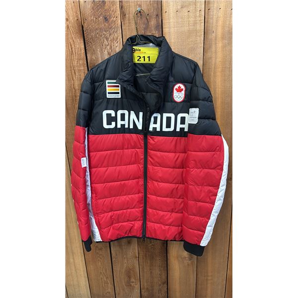 MENS'S HUDSON'S BAY COMPANY (HBC) TEAM CANADA 2018 PYEONGCHANG WINTER OLYMPICS PUFFER JACKET