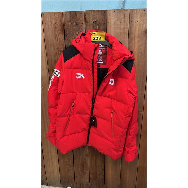 MEN'S SIZE L ANTA SPORTS FREESTYLE CANADA DOWN FILLED JACKET