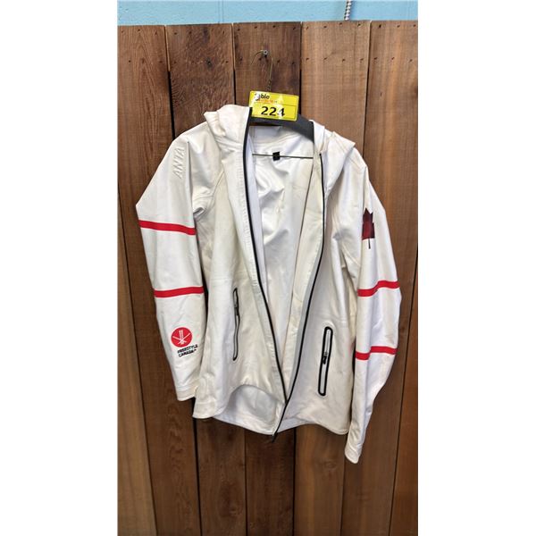 MEN'S SIZE L ANTA FREESTYLE SKIING TEAM CANADA ATHLETE TRAINING JACKET
