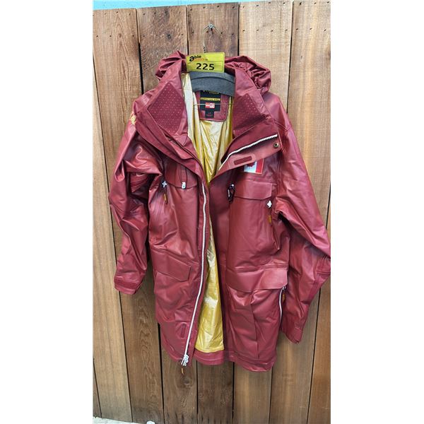 COLUMBIA TITANIUM OUTDRY MEN'S SIZE L 2018 TEAM CANADA WATERPROOF WINTER PARKA