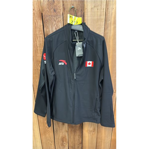 (2) ANTA MEN'S SIZE L CANADA TEAM ZIPPERED JACKETS