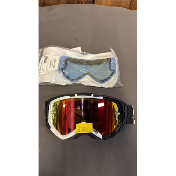 SMITHOPTICS SKI GOGGLES WITH REPLACEMENT LENS