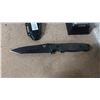 Image 3 : NIMRAVUS BENCHMADE KNIFE WITH SHEATH & KITCHEN IQ SHARPENING STONE