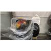 Image 3 : SMALL TOTE OF ASSORTED SKI GOGGLE REPLACEMENTS LENSES, OAKLEY LAMINATED TEAR OFFS & OAKLEY CASE