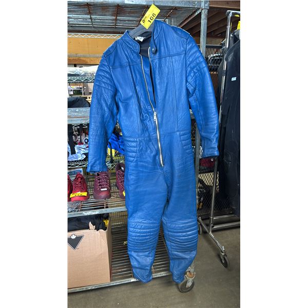 VINTAGE FIELDSHEER ONE-PIECE MOTORCYCLE RACING SUIT