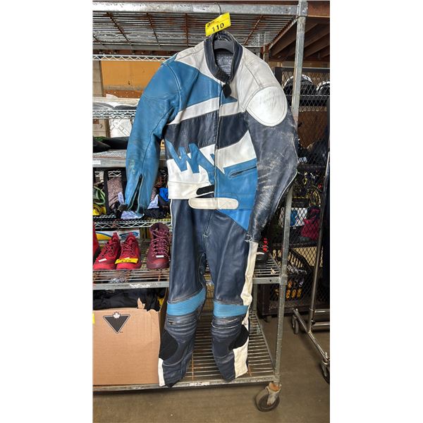 SELECT LEATHERS 2 PIECE MOTORCYCLE RACING SUIT