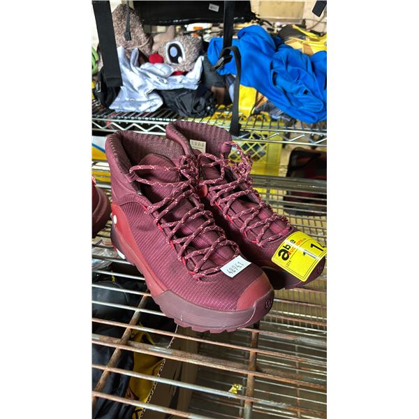 LULULEMON BURGUNDY ATHLETIC MEN'S OPENING CEREMONIES BOOT SIZE 9