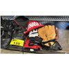 Image 3 : ASSORTED 2 PAIRS OF SHOES AND GLOVES