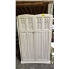 Image 2 : VINTAGE CREAM 2 DOOR WOODEN WARDROBE