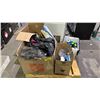 Image 1 : PALLET OF ASSORTED ITEMS INCL. SHAKERS, CLOTHING, PAINTING AND MORE