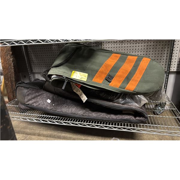 (3) ASSORTED SNOWBOARD BAGS