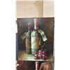 Image 4 : ORIGINAL OIL ON CANVAS & (3) ASSORTED PRINTS: PAINTING IS APPROX. 28" X 20"