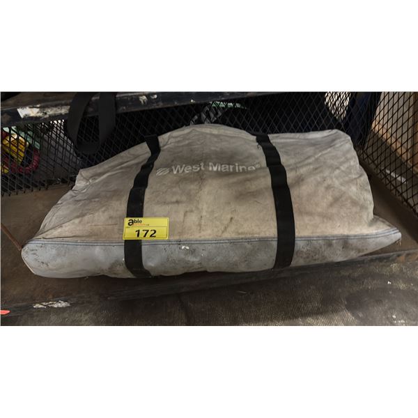 WEST MARINE INFLATABLE KAYAK IN CARRY BAG
