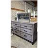 Image 1 : 6-DRAWER WOODEN DRESSER L 1FT.6IN X W 5FT APPROX.