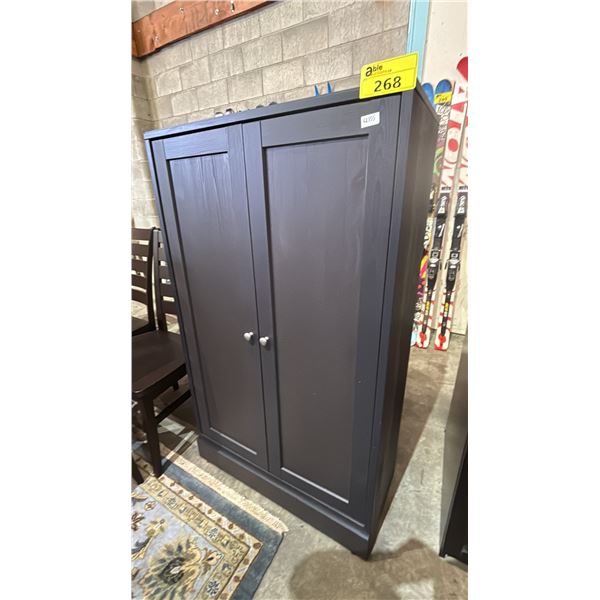 2 DOOR WOODEN STORAGE CABINET