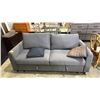 Image 2 : GRAY SOFA BED WITH CUSHIONS