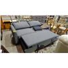 Image 4 : GRAY SOFA BED WITH CUSHIONS