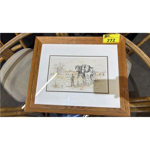 FRAMED ART WORK