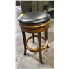 Image 2 : BAR HEIGHT PADDED SWIVEL STOOL