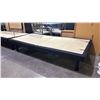 Image 1 : ELECTRIC FOLDING ADJUSTABLE BED BASE APPROX. 78" X 40" (ONE LEG MISSING, NO REMOTE, UNKNOWN WORKING