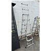 Image 1 : TELESTEPS 8' TELESCOPING COMBINATION STEP LADDER