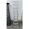 Image 2 : TELESTEPS 8' TELESCOPING COMBINATION STEP LADDER