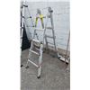 Image 1 : 5' FOLDING ADJUSTABLE COMBINATION STEP LADDER