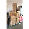 Image 1 : PALLET OF ASSORTED ESTATE GOODS INCLUDING; CLOTHING, KITCHENWARE, TOWELS & MORE
