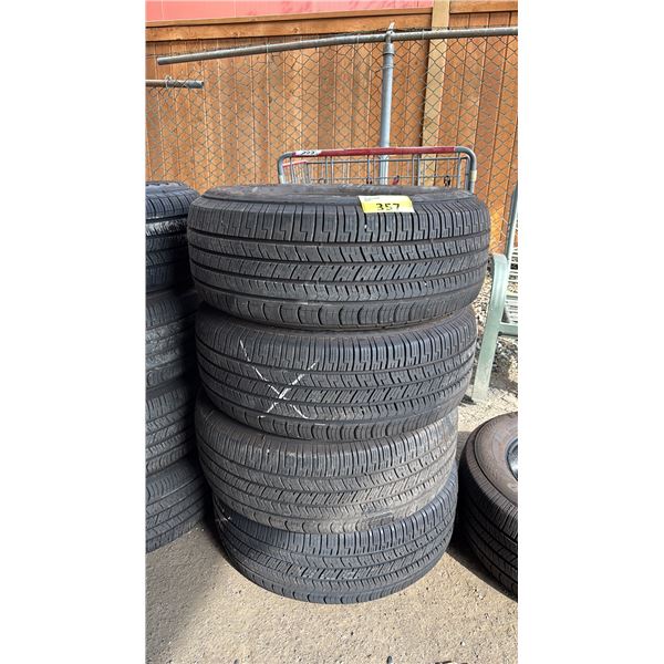 SET OF 4 GOODYEAR EAGLE ENFORCER 255/60R18 108V TIRES