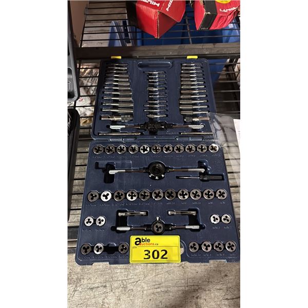 MASTERCRAFT TAP AND DIE SET IN HARD CASE