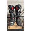 Image 2 : BLACK SIDI VORTICE MOTORCYCLE RACING BOOTS SIZE EURO 42