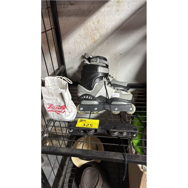 TRS DOWNTOWN 2 INLINE SKATES SIZE 9