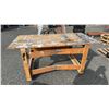 Image 2 : PORTABLE FOLDING WOOD WORK BENCH