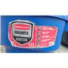 Image 2 : STACK OF 20 RUBBERMAID ROUGHNECK 32 GALLON/121 LITER CONTAINERS WITH LIDS