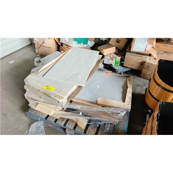 PALLET OF ASSORTED TILE