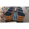 Image 3 : SET OF 2 MOUNTABLE 3-PC HALF BARREL PLANTERS