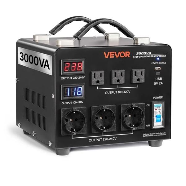 Brand New 3000VA Step Up & Down Transformer