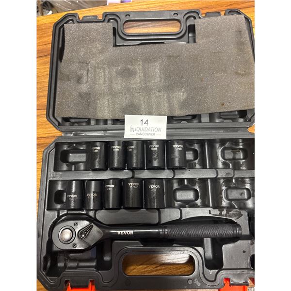 Returns Socket Set with Ratchet in Case