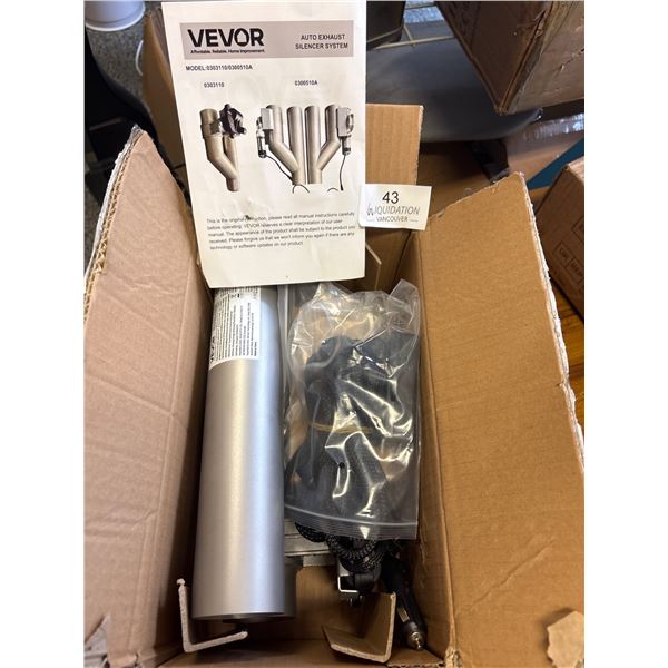 Brand New VEVOR Auto Exhaust Silencer System 0303110