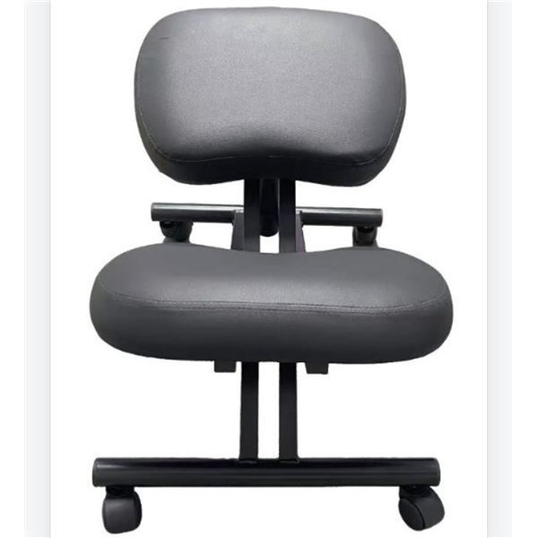 Brand new Black Ergonomic Kneeling Chair with Back Support