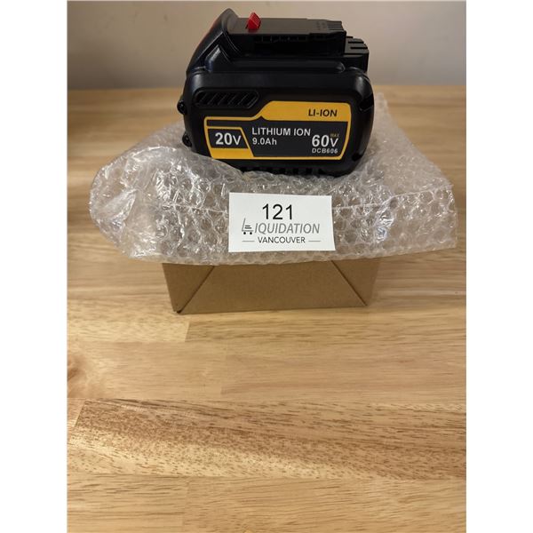 Brand New DCB606 20V/60V MAX Lithium Ion Power Tool Battery