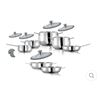 Image 1 : Brand New Stainless Steel Cookware Set of 12 pcs- made in Italy