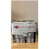 Image 2 : Brand New Stainless Steel Cookware Set of 12 pcs- made in Italy
