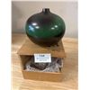 Image 1 : Green and Black Ceramic Vase