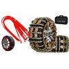 Image 1 : Brand new Winter Tire Traction Kit – Metal Snow Chains + Emergency Traction Straps