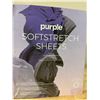 Image 1 : Brand New Purple Softstretch Sheets King/Cal King