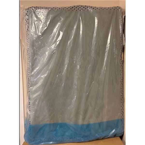 Box Spring - Gray/Blue - Queen Size