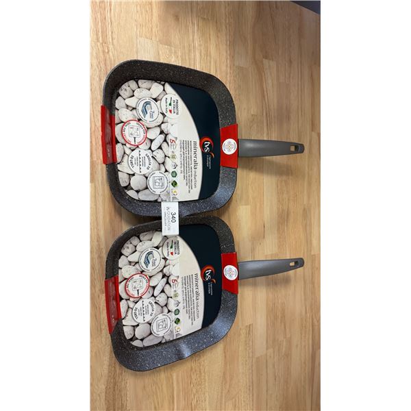 Brand New Frying Pan Set of 3 Made In Italy